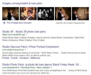 SEO : Images dans la recherche Google